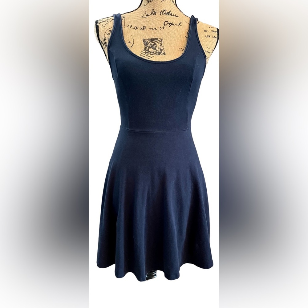 Hollister XS Navy Mini Dress